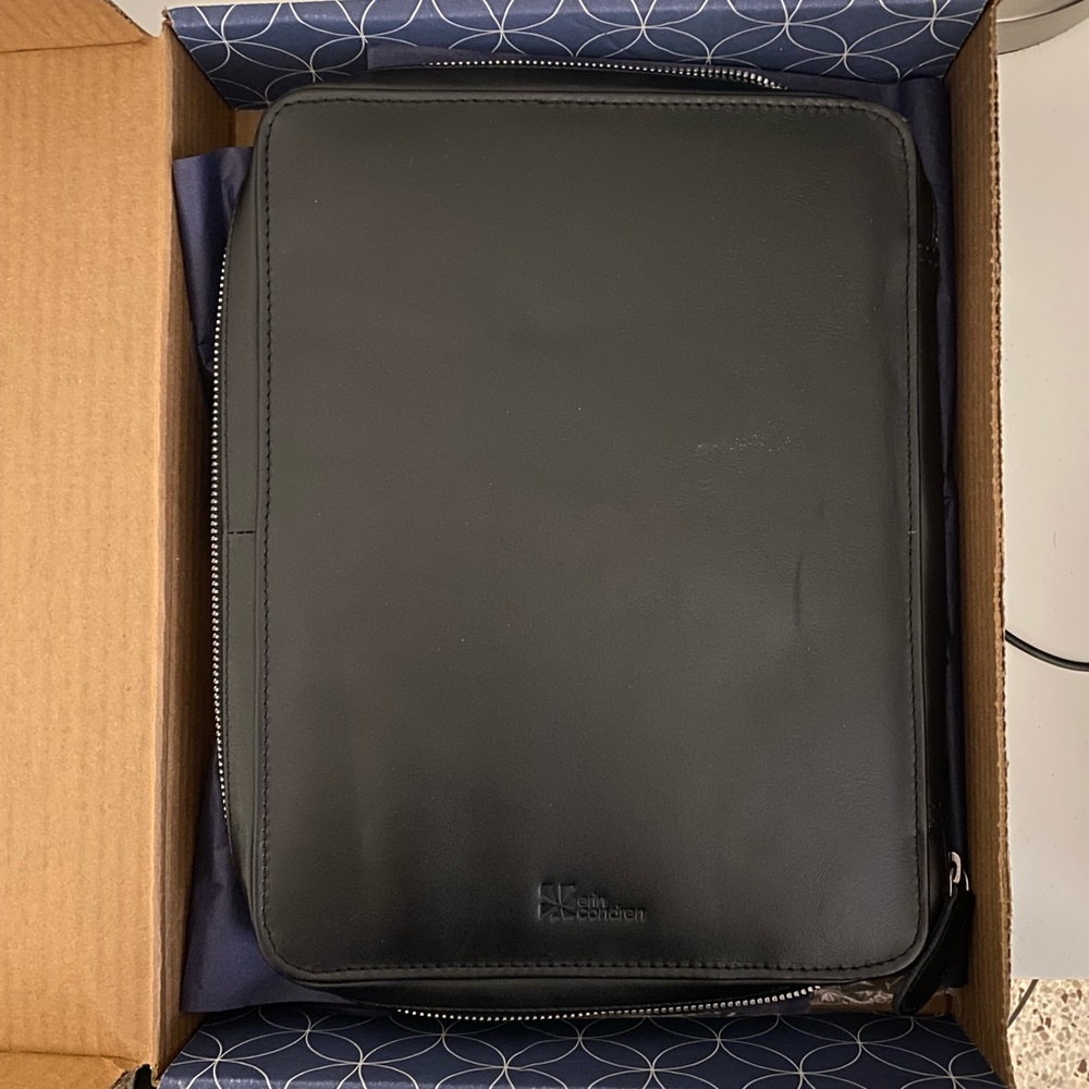 Erin Condren real leather folio
